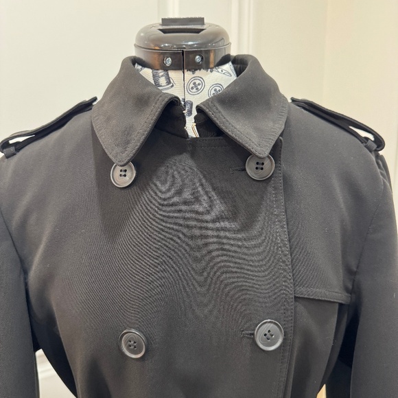 H&M Black Trench Coat - Picture 4 of 5